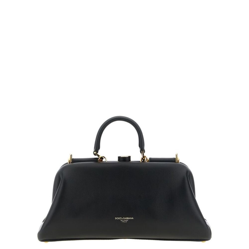 Dolce & Gabbana Black Lamb Leather Women's Handbag